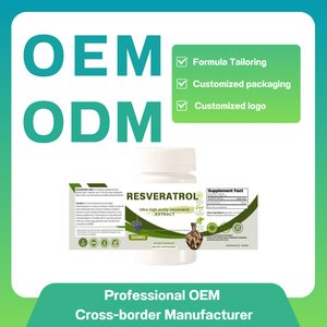 Cápsulas de trans-resveratrol de pureza ultraalta OEM: suplemento de soporte antioxidante, cardiovascular y purificado 98% - Product Image 5