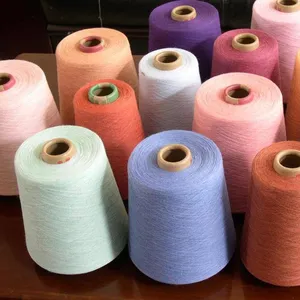 High Quality and High Tenacity Low Price Core Spun Yarn 51%Viscose,23%Nylon,26%Ppt 28/2s For Sweater Egypt Market