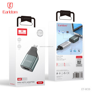 Earldom Loại C Để HD Mi Tương Thích Cáp <span class=keywords><strong>USB</strong></span> C Để HD Mi Chuyển Đổi HD 4K <span class=keywords><strong>USB</strong></span> OTG <span class=keywords><strong>HDMI</strong></span> <span class=keywords><strong>Adapter</strong></span> Đối Với MacBook Chromebook Samsung - Product Image 6
