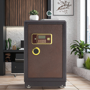 Thép an ninh sinh trắc học kỹ thuật số tiền an toàn hộp vân tay nhà khách sạn kết hợp điện tử két - Product Image 5