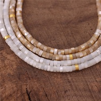 Bohème nacre naturel blanc coquille carrelage perles collier ras du cou Boho déclaration couples collier cadeau bijoux livraison directe