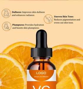 Serum Wajah kolagen Vitamin C, melembabkan kulit lelah dengan mencerahkan kolagen ditambah tekstur meningkatkan - Product Image 4