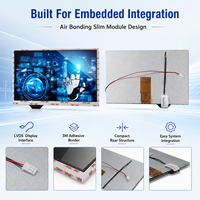 10,1 Zoll Air Bonding TFT LCD Modul PCAP Touchscreen LVDS Display I2C Touch 1024x600 G+G ILITEK Touch-Controller für Embedded-Anwendungen
