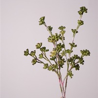 Décoration nordique en faux fruits et eucalyptus - Fleurs artificielles en PVC, verdure pour salons, tables à manger, mariages, extérieur