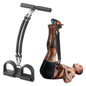 Banda de Resistencia con Pedales de 2/3/4 Tubos de 52cm, Cuerda Elástica para Yoga y Abdominales, Tensor de Pedales, Equipo de Ejercicio - Product Image 2
