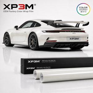 XP3M ลิควิด เมทัลลิก มูส สีขาว ลิควิด เมทัล กลอส TPU ฟิล์มเปลี่ยนสีรถยนต์ 7.5 มิล ซ่อมแซมตัวเองได้ ป้องกันรอยขีดข่วน ติดตั้งแบบเปียก - Product Image 1