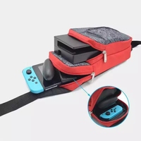 Tas Selempang Portabel untuk Konsol Game N Switch, Tas Penyimpanan Game untuk N-Switch, Tas Dada untuk Switch, Tas Selempang