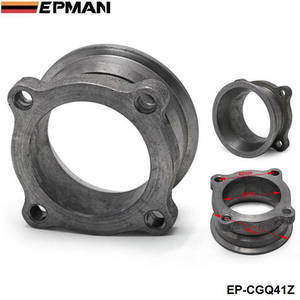 Adaptateur de bride de tuyau d'échappement turbo EPMAN 2,5 pouces à 4 boulons vers 3 pouces V-Band en fonte pour turbocompresseur T3 GT35 EP-CGQ41Z - Product Image 1