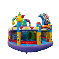 Casa de rebote comercial profesional al aire libre para niños, gorila de aire, tobogán hinchable combinado, castillo inflable