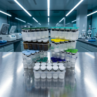 Poudre de NAD+ (Nicotinamide Adénine Dinucléotide) OEM en vrac, matière première lyophilisée pour la formulation cosmétique