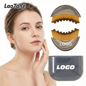 Nuevo Cepillo Facial Portátil con Logotipo Personalizado para Contorno Linfático, con Fibra Artificial y Mango de Plástico para el Cuidado de la Cara, <span class=keywords><strong>Ojos</strong></span> y Cuello - Product Image 1