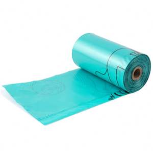 Sacs à déjections canines jetables Juicepet 17 rouleaux avec distributeur, biodégradables EPI, style simple pour usage extérieur - Product Image 4