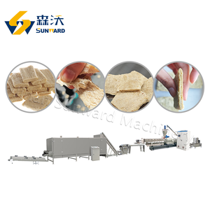 Máquina para fabricar trozos de soja, equipo de línea, fabricante de extrusora de maquinaria de trozos de soja texturizada - Product Image 3