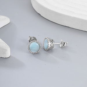 Gli eleganti <span class=keywords><strong>orecchini</strong></span> in <span class=keywords><strong>opale</strong></span> in argento Sterling 925 <span class=keywords><strong>con</strong></span> colori audaci giocano per un aspetto straordinario e alla moda - Product Image 3