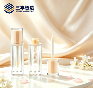 Clear PETG <b>Lip</b> Gloss Bottle 5ml Screw Cap Empty Refillable Cosmetic Container for <b>Lip</b> Balm Makeup - Product Image 3