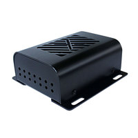 Perfil de Extrusión de Aluminio OEM de Fábrica 6063, Caja Metálica Personalizada para Montaje en Pared para Raspberry Pi 3 Modelo B, Carcasa con Protección IP54
