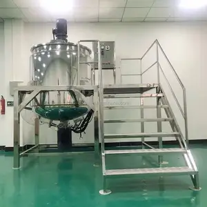 ניקוי נוזל ייצור קווים קוסמטי ייצור צמח ציוד מיקסר רובוט shamoo ביצוע מכונת