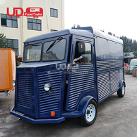 Hete Verkoop Mobiele Keuken Snack Fruit Kar Hotdog Ijs Koffie Busje Vintage Elektrische Food Trucks Voor Usa