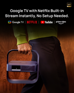 <span class=keywords><strong>Projecteur</strong></span> laser portable XGIMI Elfin Flip, triple laser, design Flip, FHD 1080P, Google TV, <span class=keywords><strong>mini</strong></span> <span class=keywords><strong>projecteur</strong></span> de <span class=keywords><strong>plafond</strong></span> <span class=keywords><strong>pour</strong></span> la maison - Product Image 2