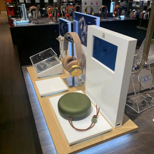 Countertop LED Acrylic Tai nghe Tai nghe hiển thị đứng tai nghe không dây hiển thị đứng với màn hình LCD - Product Image 4