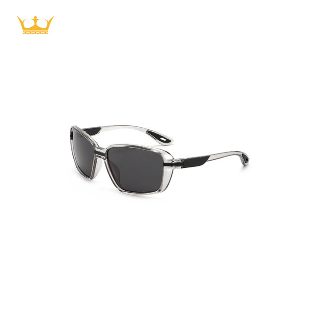 Polarized Sunglasses for Outdoor Sports UV400 Anti-Glare Full Rim Rectangle Frame Eyewear Model MPS5160 for Men Women Casual Use