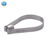 Collier de serrage galvanisé réglable UTT41, pince pour tuyaux et arroseurs, pour la fixation de tuyauterie de sprinklers d'incendie fixes