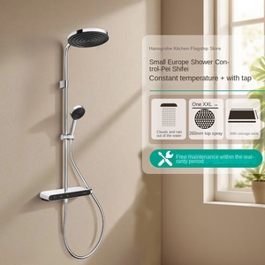 Pulsify S Showerpipe 260 1jet with Bath Thermostat ShowerTablet 360 26971 Model 26971007 - Product Image 1
