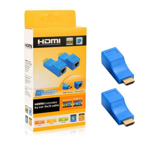 Extension d'extension compatible RJ45 1080p <span class=keywords><strong>HDMI</strong></span> jusqu'à 30m sur CAT5e / 6 UTP LAN Ethernet câble Ports réseau LAN 1 paire - Product Image 5