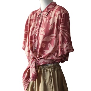 Aloha personalizzato stampato 100% Rayon <span class=keywords><strong>viscosa</strong></span> <span class=keywords><strong>donna</strong></span> Hawaii Button up camicia a maniche corte camicetta <span class=keywords><strong>donna</strong></span> top per le vacanze - Product Image 6