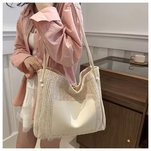 Bolsa de Playa de Gran Capacidad, Bolsa de Compras para Mujer, para la Playa, para Madre e Hijo - Product Image 3