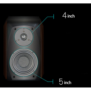 Loa bookshelf KYYSLB 6 inch, âm thanh HiFi, amply đèn, loa gỗ thụ động, hệ thống âm thanh rạp hát tại gia - Product Image 4