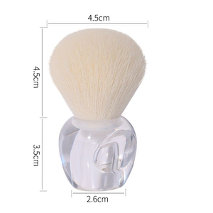 Loose <b>Powder</b> Brush Single Blush <b>Dust</b> Brush Custom Logo Beauty Makeup Tool for Beginners and Nail Cleaning Use - Product Image 1