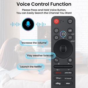 Télécommande Magique AN-MR25GA Fixe pour Téléviseurs Intelligents 2019-2025 Compatible avec les Modèles OLED/<span class=keywords><strong>QNED</strong></span>/UHD/LED/LCD, Souris Aérienne Sans Fil, Commande Vocale - Product Image 1