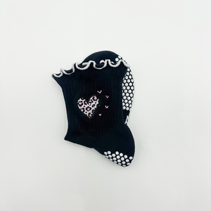 <span class=keywords><strong>2025</strong></span> Hot Bán Leopard in NON-Slip vớ yoga tùy chỉnh và thêu - Product Image 5