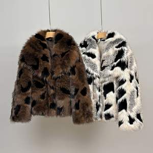 Viviblook Z1204TP Women Winter Plus Size Clothes Street <b>Fur</b> Coats for Women - Product Image 1