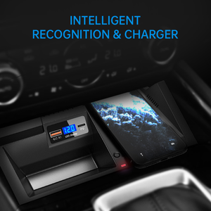Cargador Inalámbrico Inteligente para Automóvil CARSOUL de 15 W con Carga Rápida y Función de Manos Libres para <span class=keywords><strong>Mazda</strong></span> CX-5 2017-2024 LHD - Product Image 2