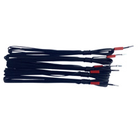 Allumeur électrique à fil noir de 1 mètre avec capuchon rouge et télécommande, certifié CE, approvisionnement en vrac