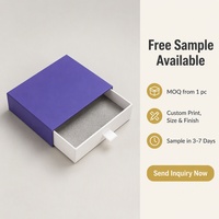 Boîte cadeau rigide personnalisée avec impression pour bijoux, électronique, tiroir coulissant, étui et plateau avec ruban de tirage – Vente en gros directe usine