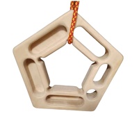 UNIQ Multifuncional Madera Gimnasio Anillo Dedo Tablero de entrenamiento Ejercicio Dedo Agarre Pull-up Escalada Entrenamiento