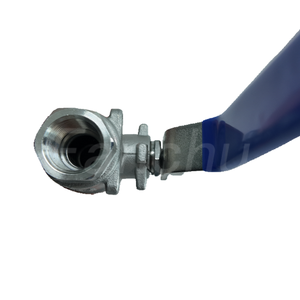 Шаровой кран из кованой стали FC для высокого давления с герметичным уплотнением для работы с маслом, водой и газом - Product Image 4