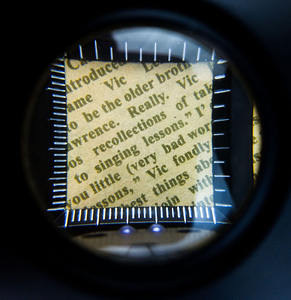 TH9005B 8X Metal Black Geschaald Loupe, Opvouwbare Linnen <span class=keywords><strong>Tester</strong></span> En Printer Vergrootglas - Product Image 5