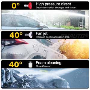 NOUVEAU Nettoyeur Haute Pression Sans Fil 15000W 50 bars pour Voiture, Machine à Laver, Pistolet Pulvérisateur d'Eau Portable pour Makita - Product Image 4