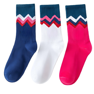 Calcetines de Skateboard de Mezcla de Algodón, Poliéster y Spandex para Hombre y Mujer - Calcetines Deportivos Tejidos a la Moda, Absorbentes de Sudor y con Opción de Personalización ODM - Product Image 6
