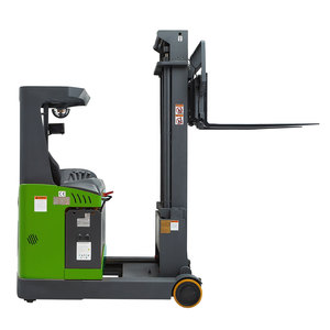 รถยกแบบ Reach Truck ขนาด 1.5 ตัน 2 ตัน 2.5 ตัน 3 ตัน แบบยืดหดได้ สำหรับทางเดินแคบ ยกซ้อนได้ ความสูงยกสูงสุด 8 เมตร - Product Image 2