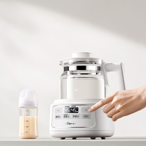 Hervidor de agua eléctrico Bear All-Glass de 1.2L para preparación de fórmula para bebés, uso doméstico - Product Image 2