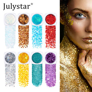 Bộ phấn mắt nhũ JULYSTAR bán chạy, phấn mắt nhũ lấp lánh, mỹ phẩm, phấn mắt gel nhũ đơn sắc, phấn mắt kem nhũ - Product Image 3