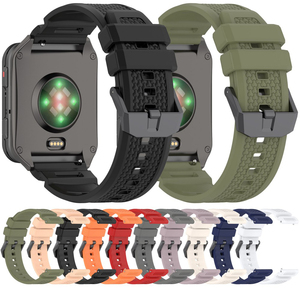 Bracelet de montre en silicone gagnant-gagnant pour <span class=keywords><strong>Garmin</strong></span> <span class=keywords><strong>Venu</strong></span> X1 Bracelet de remplacement sport respirant - Product Image 3