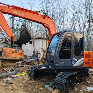 Used Hitachi ZX70 Excavator 7Ton Hydraulic Crawler Digger Original Japan Hitachi Good Condition Low Hours <b>Cheap</b> Price - Product Image 1