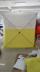 <span class=keywords><strong>Pop</strong></span>-Up 210d Oxford Pu Coating Constructie Glasvezel Splicing Werktent Voor Alle Weersomstandigheden 8 'W X 8 'L X 9' H (2.4M X 2.4M) - Product Image 3