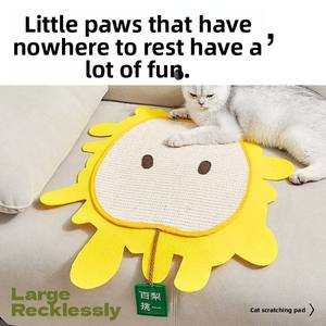 Alas gosok kucing dari <span class=keywords><strong>sisal</strong></span>, alat pengasah cakar kucing, tiang gosok kucing dari tali <span class=keywords><strong>sisal</strong></span> alami - Product Image 2